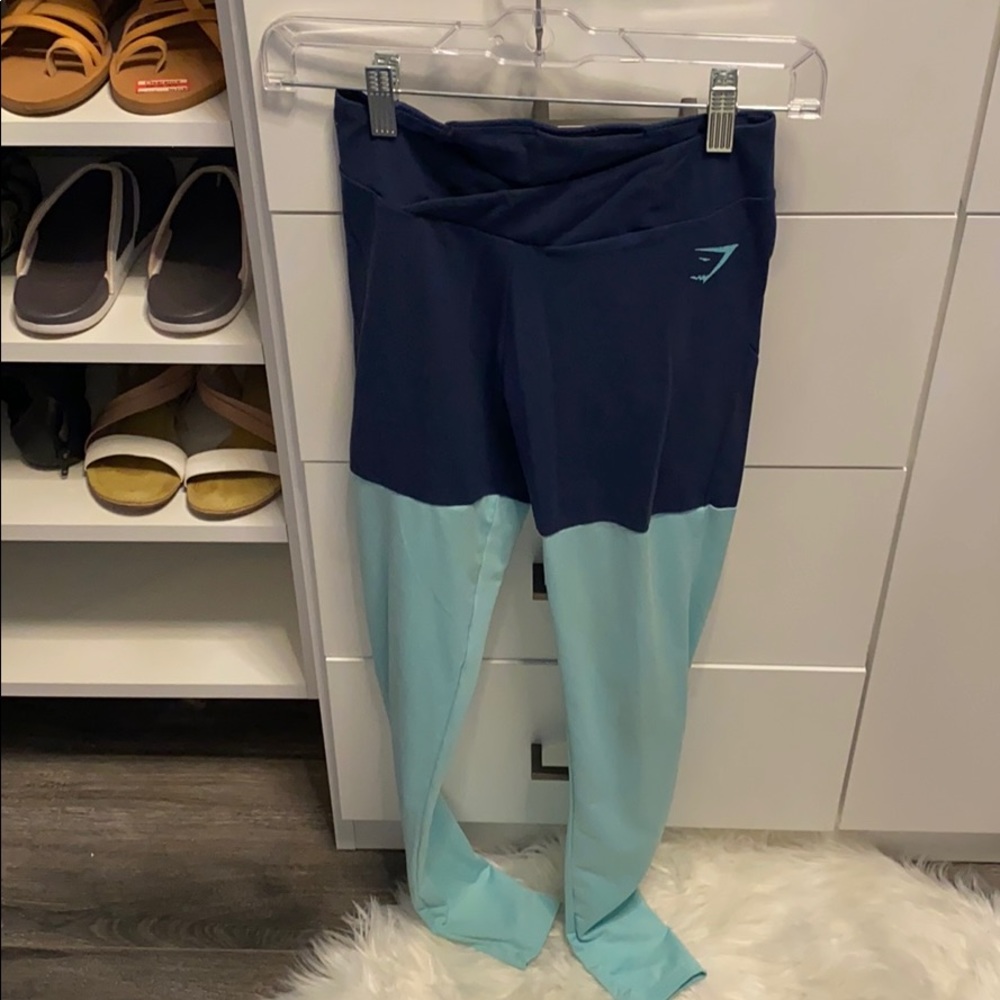 Blue Gymshark leggings!
